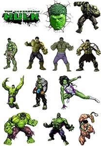 Buy Hulk Stickers Online at Low Prices in India - Amazon.in