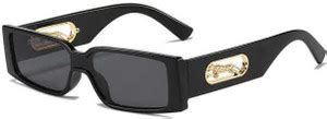 Buy MEHJ Retro Square, Rectangular Sunglasses Black For Men & Women ...