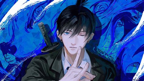 Arte de Aki Hayakawa del anime Chainsaw man 4K descarga de fondo de pantalla