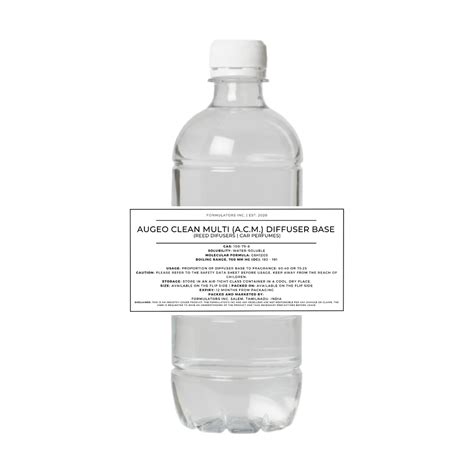 Augeo Clean Multi (ACM) Diffuser Base (Reed Difusers | Car Perfumes ...