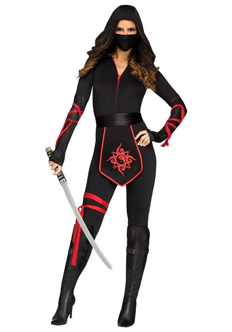 Ninja Assassin Attire for Costume Parties - Halloween Costumes