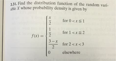 Image result for Distribution Function of a Random Variable