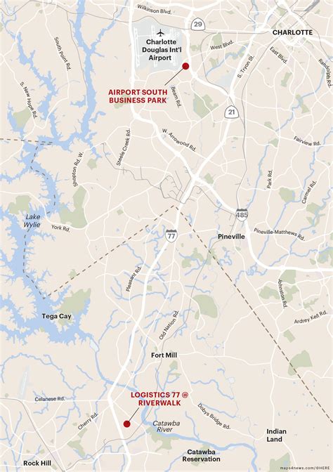 Riverwalk Rock Hill Sc Map