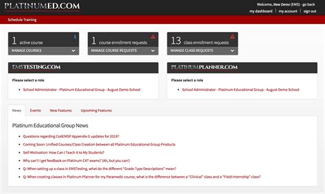 Platinum Education Group| EMS Testing & Platinum Planner