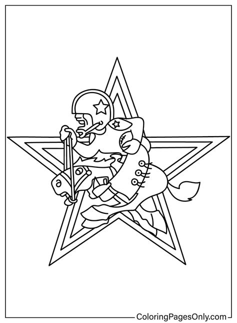 Dallas Cowboys Coloring Pages Pdf