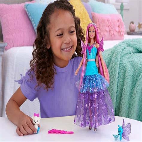 Barbie Doll With Two Fairytale Pets — Toycra