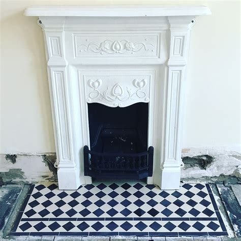 Victorian Fireplace Hearth Tiles Ideas at Michelle Lott blog