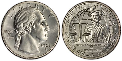 2023-S 25C Eleanor Roosevelt (Regular Strike) American Women Quarters ...
