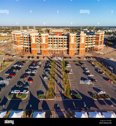 Stillwater, OK - November 3, 2023: Boone Pickens Stadium is home to the ...