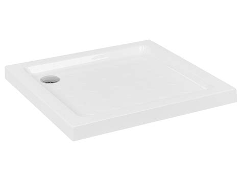 Receveur de douche blanc 80 x 80 x 7 cm ESTELI