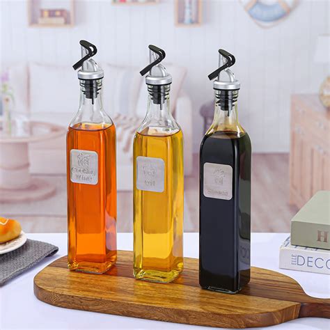 500 ML Glass Oil & Vinegar Dispenser – PureMartD