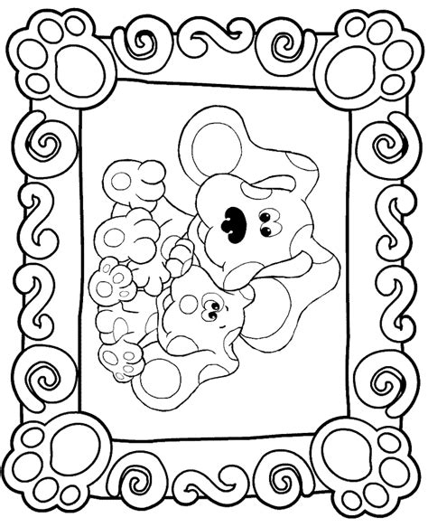 Blues Clues Coloring Book Pages [2025]