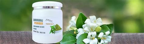 HillDews Organic Bhringraj Karisalankanni False Daisy Powder 200 g With ...