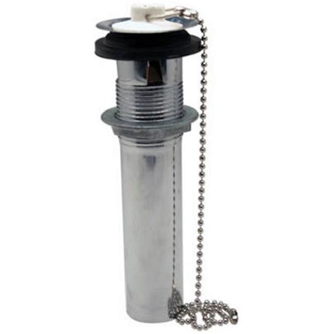 Master Plumber 1.25 x 5 in. Lavatory Drain Plug, Chrome - Walmart.com