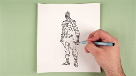 Easy Spiderman Drawings How To Draw The Amazing Spider Man