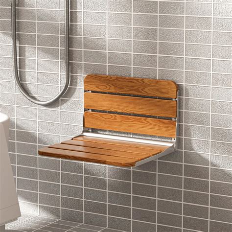 Amazon.com: Folding Shower Seat Wall Mounted Up to 440lbs Secure ...