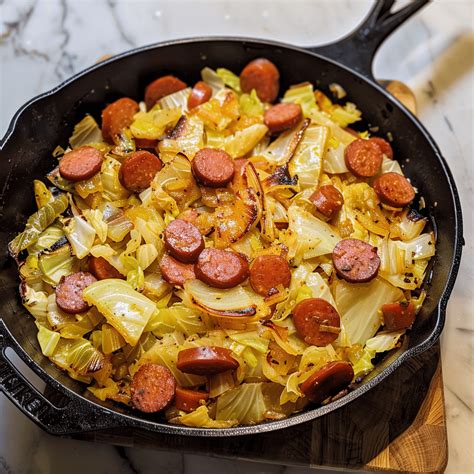 Cabbage and Kielbasa Skillet - Recipe Ideas