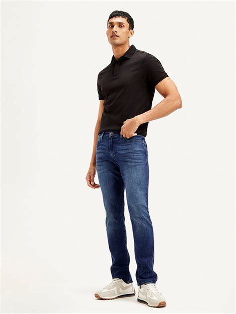 Men's 511 Slim Fit Dark Blue Jeans – Levis India Store