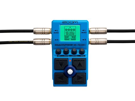 Zoom unveils the MS-70CDR+ offering over 140 effects