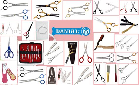 DANIAL 6.5" Professional Stainless Steel Hair Cutting Scissors Craft ...