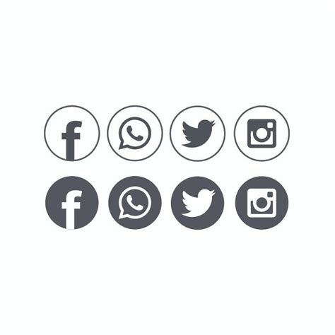 Social Networking Icons Vector 的图像结果