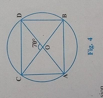 Prove that equal chords AB and CD of a circle subtend equal angles at ...