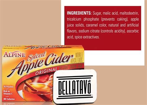 Alpine Spiced Apple Cider Drink Mix Bundle - 2 Boxes, 10 Packets Each ...