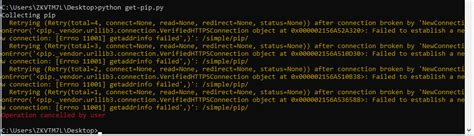 Image result for Installing Python Error On Windows 10