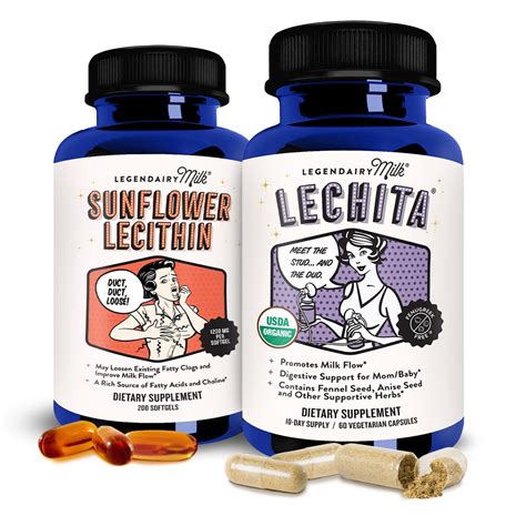 Legendairy Milk Sunflower Lecithin + Lechita - Breastfeeding ...