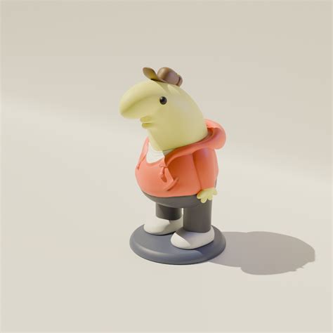 🧸 Charlie smiling friends・Archivo STL para Impresión 3D・Cults