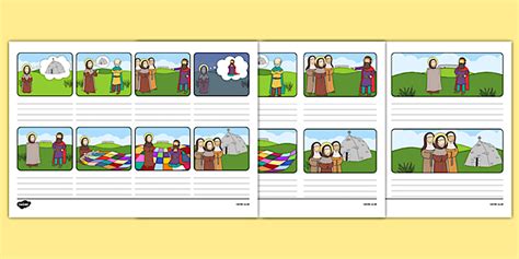 Saint Brigid's Cloak Storyboard Template