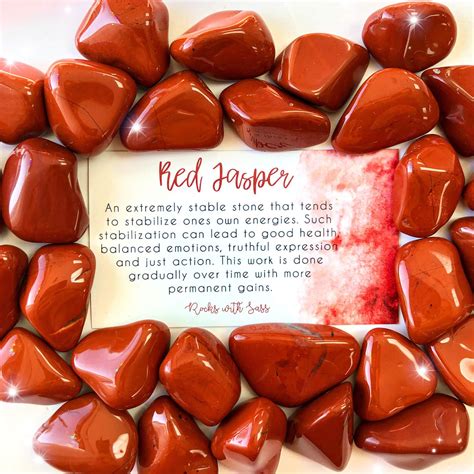 Red Jasper Stones