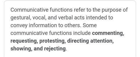 what are the combinations of communicative functions? - Brainly.in