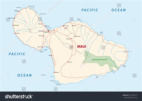 Detailed Map Of Maui
