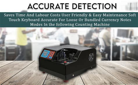 Bestow Heavy Duty Bundle Note Counting Machine – 1500 Notes/Min | High ...