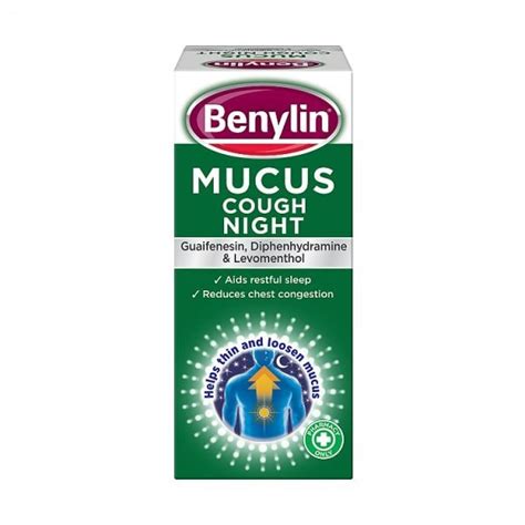Benylin Mucus Cough Night Syrup 150Ml