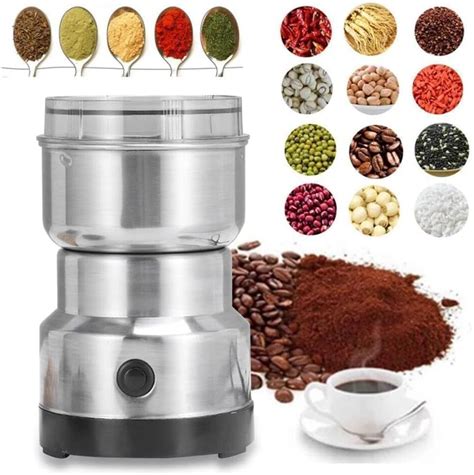 TINKDAS Multifunctional Stainless Steel Nima Coffee Grinder, Smash ...
