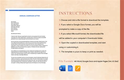 Campaign Letter Example 的图像结果