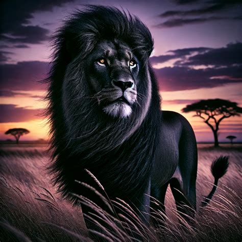 BLACK LION — MANIPULATION, MELANISM, AND MOSAICISM