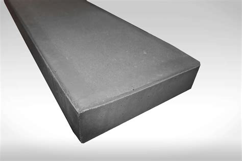 broom finish edge trowel precast concrete stair tread - Sanderson Concrete
