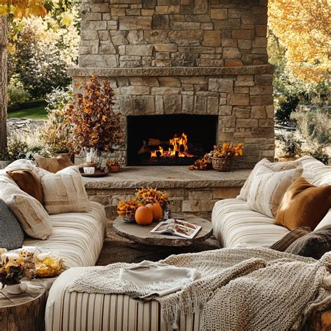 39 Enchanting Fall Fireplace Decor Ideas - Edward George