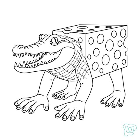 38 Italian Brainrot Coloring Pages - Print PDF for Free!