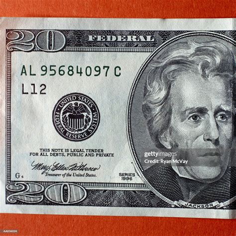 Twenty Dollar Bill Front