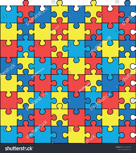 Autism Speaks Puzzle Piece Svg Autism Awareness Recognized Puzzle