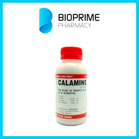 HOVID CALAMINE LOTION 100ML | Sunburn, insect bites, nappy rashes | Shopee Malaysia