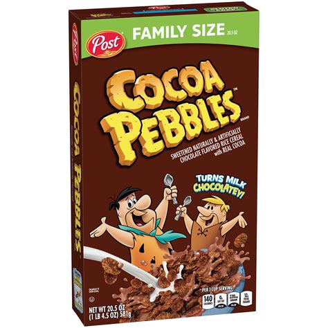 Post Cocoa PEBBLES Breakfast Cereal, Gluten Free, | Ubuy India