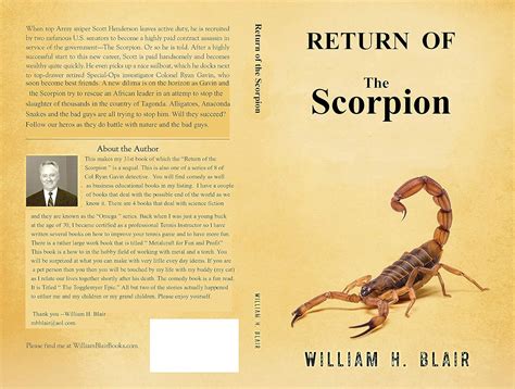 Sting of the Scorpion: sequal to Return of the Scorpion eBook : Blair ...