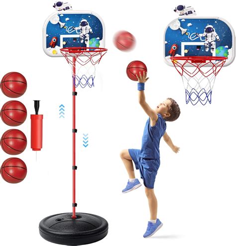 Amazon.com: Eaglestone Basketball Hoop with Electronic Scoreboard ...
