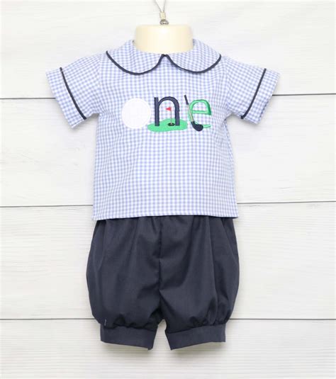Hole in ONE Golf First Birthday, Baby Golf Clothes, Baby Boy Golf, Baby ...