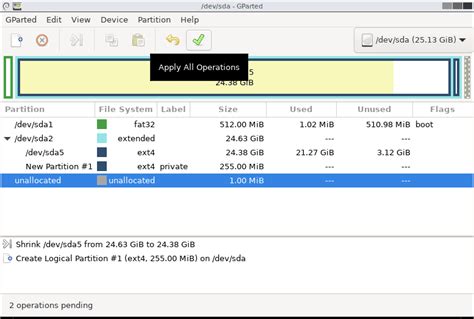 Image result for Using GParted to Configure New SSD for Linux